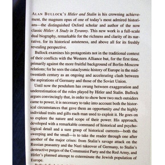 Book - Hitler and Stalin: Parallel Lives by Alan Bullock - Picture 5 of 16